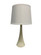 Scatchard One Light Table Lamp in Oatmeal (30|GS803-OT)