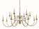 Matera 14 Light Foyer Chandelier in Brushed Brass (8|5788 BR)