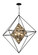 Epic Eight Light Pendant in Forged Iron (67|F5327-TRN)