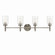 Madden Four Light Vanity in Brushed Nickel (12|55186NI)