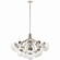 Silvarious 16 Light Chandelier Convertible in Polished Nickel (12|52702PNCLR)