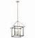 Eisley Four Light Foyer Pendant in Polished Nickel (12|52626PN)