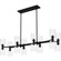 Ramada Eight Light Linear Chandelier in Matte Black (10|RMD846MBK)