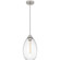 Quoizel Piccolo Pendant One Light Mini Pendant in Brushed Nickel (10|QPP6756BN)