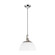 Logan One Light Pendant in Polished Nickel (454|TP1061PN/MWT)