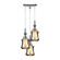 Alora Three Light Pendant in Polished Chrome (45|56503/3)