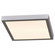 Ulko SQ LED Flush Mount in Silver (18|20076LEDD-SILV/ACR)