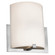 Breez LED Wall Sconce in Brushed Steel (18|20445LEDDLP-BS/OPL)