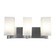 Archi Three Light Vanity in Brushed Steel (18|50177-BS/OPL)