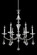 Floridia Six Light Chandelier in Chrome (238|012171-010-FR001)