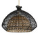 Rimini One Light Pendant in Black (314|45065)