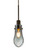 Wish One Light Pendant in Bronze (74|1JC-WISHSM-EDIL-BR)