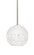 Rocky One Light Pendant in Satin Nickel (74|1TT-ROCKYWH-SN)