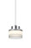 Pivot One Light Pendant in Satin Nickel (74|1XT-PIVOTCL-LED-SN)