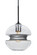 Hula 8 One Light Pendant in Black (74|J-HULA8SL-EDIL-BK)