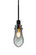 Wish One Light Pendant in Black (74|J-WISHSM-BK)