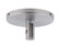 Monorail Components Remote Feed Canopy in Satin Nickel (74|R12-REMFC-SN)