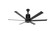 i6 60''Ceiling Fan in Black (466|MK-I61-051906A728I06)