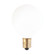Globe Light Bulb in White (427|300010)