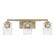 Karina Three Light Vanity in Winter Gold (65|128131WG-459)