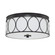 Rylann Three Light Flush Mount in Matte Black (65|225131MB-683)