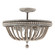 Kayla Two Light Semi-Flush Mount in Mystic Sand (65|229521MS)