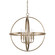 Hartwell Four Light Pendant in Aged Brass (65|317542AD)