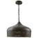 Sana One Light Pendant in Grey Iron (65|330512GI)