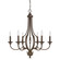 Leigh Six Light Chandelier in Burnished Bronze (65|4706BB-000)