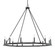 Pearson 12 Light Chandelier in Black Iron (65|4912BI-000)