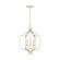 Ophelia Three Light Foyer Pendant in Winter Gold (65|538731WG)