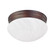 Scott One Light Flush Mount in Burnished Bronze (65|5676BB)