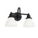 Baxter Two Light Vanity in Matte Black (65|8302MB-128)