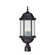 Main Street Three Light Outdoor Post Lantern in Black (65|9837BK)