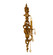 Majestic One Light Wall Sconce in Aged Bronze (92|57341 AGB CBK)