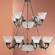 St. Moritz 17 Light Chandelier in Pewter (92|68019 PTR)