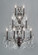 Versailles Nine Light Wall Sconce in Antique Bronze (92|8003 AB)