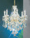 Maria Theresa Six Light Chandelier in Olde World Gold (92|8121 OWG C)