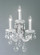 Maria Theresa Three Light Wall Sconce in Chrome (92|8129 CH C)