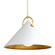 Charm One Light Pendant in Gold Leaf/White (68|290-43)