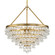 Calypso Eight Light Chandelier in Vibrant Gold (60|137-VG)