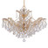 Maria Theresa Six Light Chandelier in Gold (60|4439-GD-CL-MWP)