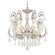 Regis Six Light Chandelier in Olde Silver (60|5115-OS-CL-MWP)