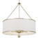 Broche Eight Light Chandelier in Antique Silver (60|515-SA)