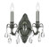 Dawson Two Light Wall Sconce in Pewter (60|5562-PW-CL-MWP)