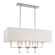 Paxton Eight Light Chandelier in Polished Nickel (60|8109-PN)