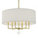 Paxton Six Light Chandelier in Aged Brass (60|8116-AG)