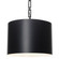 Alston Six Light Chandelier in Matte Black / White (60|8686-MK-WH)