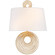 Doral Two Light Wall Sconce in Renaissance Gold (60|DOR-B7702-RG)