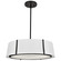 Fulton Six Light Chandelier in Black (60|FUL-907-BK)